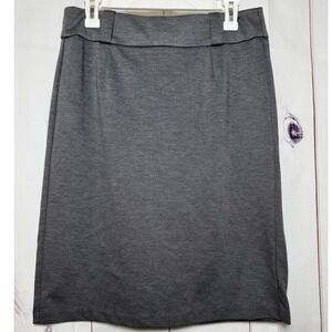 Gray George Pencil Skirt / Size 8 / Sku0033